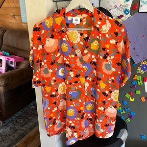 Short sleeve blouse